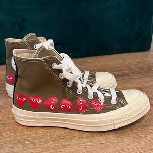 Comme des Garcons PLAY Converse